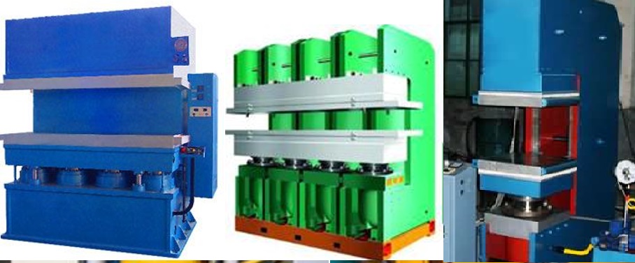 одностоечный открытый вулканизационный пресс